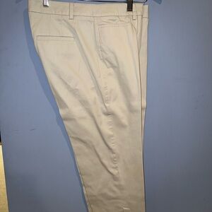 Talbots Cream Chinos Classic Cotton Blend